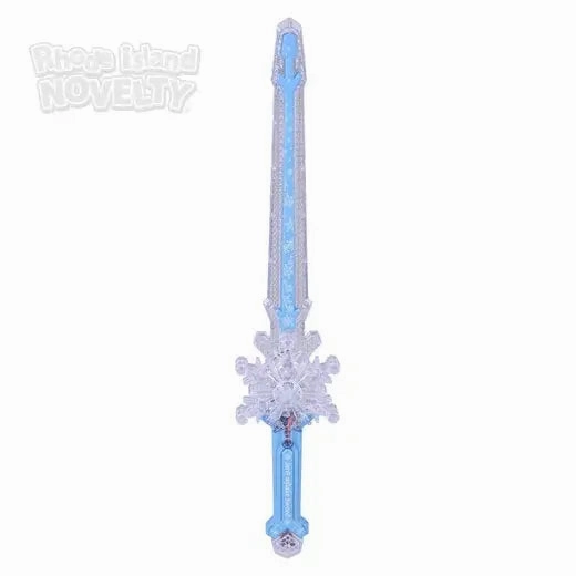 Rhode Island Novelty Toys Rhode Island Novelty 22.75" Light-Up Snowflake Sword