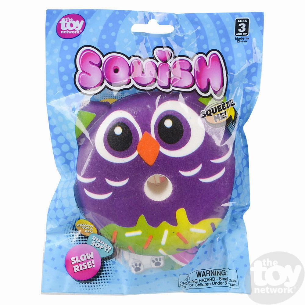 Rhode Island Novelty Toys Rhode Island Novelty 3.5" Squish Donut Animal