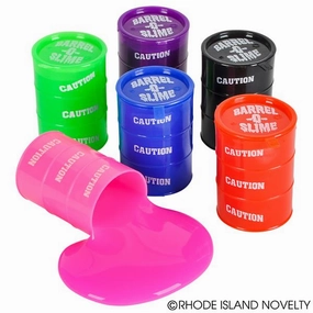 Rhode Island Novelty Toys Rhode Island Novelty 3" Barrel of Slime