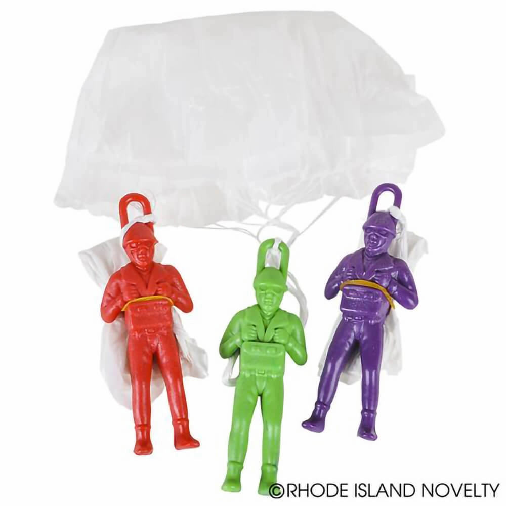 Rhode Island Novelty Toys Rhode Island Novelty 4 Inch Army Paratrooper