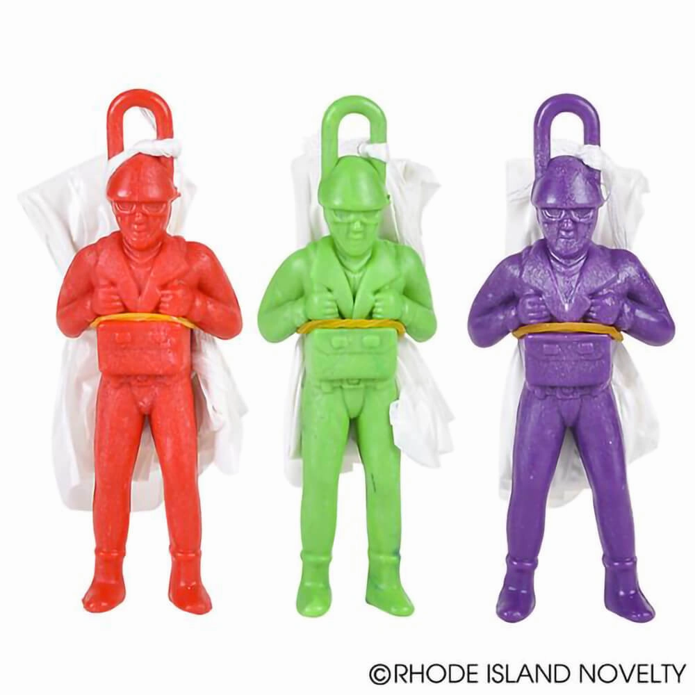 Rhode Island Novelty Toys Rhode Island Novelty 4 Inch Army Paratrooper
