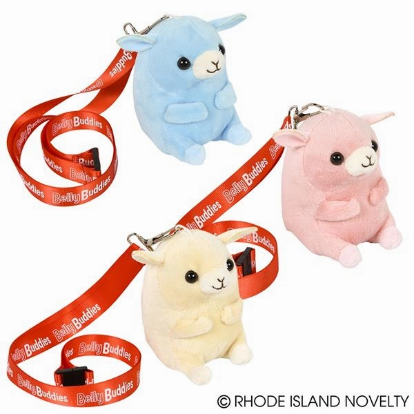 Rhode Island Novelty Toys Rhode Island Novelty 4" Lanyard Belly Buddy Farm (Styles Vary)