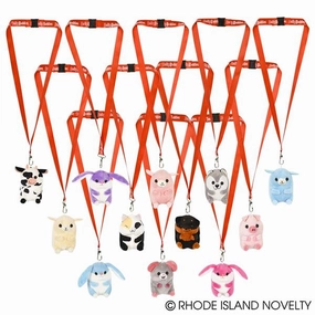Rhode Island Novelty Toys Rhode Island Novelty 4" Lanyard Belly Buddy Farm (Styles Vary)