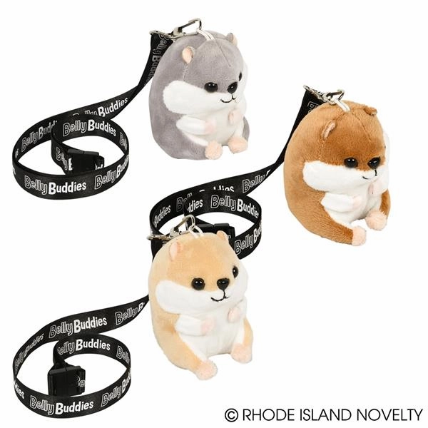 Rhode Island Novelty Toys Rhode Island Novelty 4" Lanyard Belly Buddy (Random)