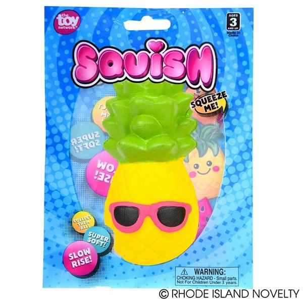 Rhode Island Novelty Toys Rhode Island Novelty 4" Squish Pineapple