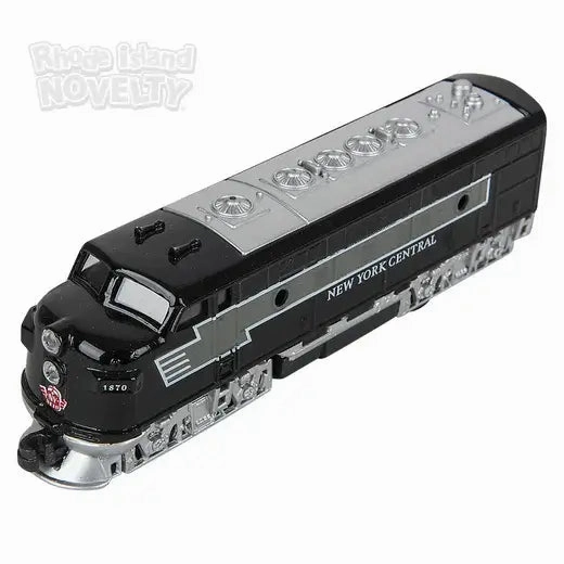 Rhode Island Novelty Toys Rhode Island Novelty 6.5" Die-Cast Pull Back Classic Loco Diesel Train