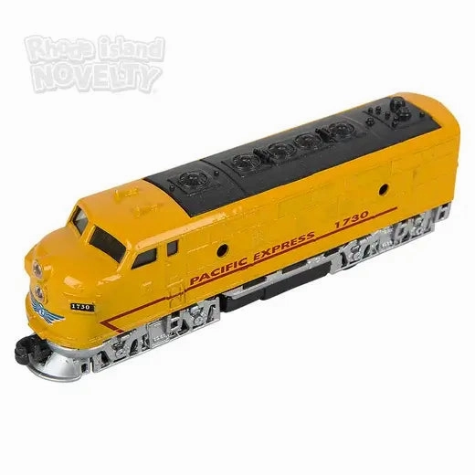Rhode Island Novelty Toys Rhode Island Novelty 6.5" Die-Cast Pull Back Classic Loco Diesel Train