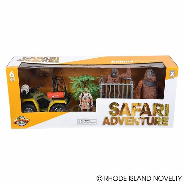 Rhode Island Novelty Toys Rhode Island Novelty 6 Piece Animal Explorer Set