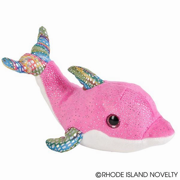 Rhode Island Novelty Toys Rhode Island Novelty 7" Dolphin Pink Plush