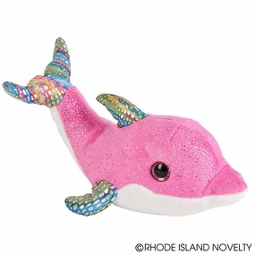 Rhode Island Novelty Toys Rhode Island Novelty 7" Dolphin Pink Plush