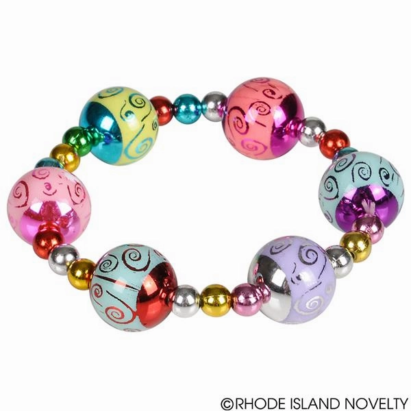 Rhode Island Novelty Toys Rhode Island Novelty 7" Metallic Candy Replica Bracelet