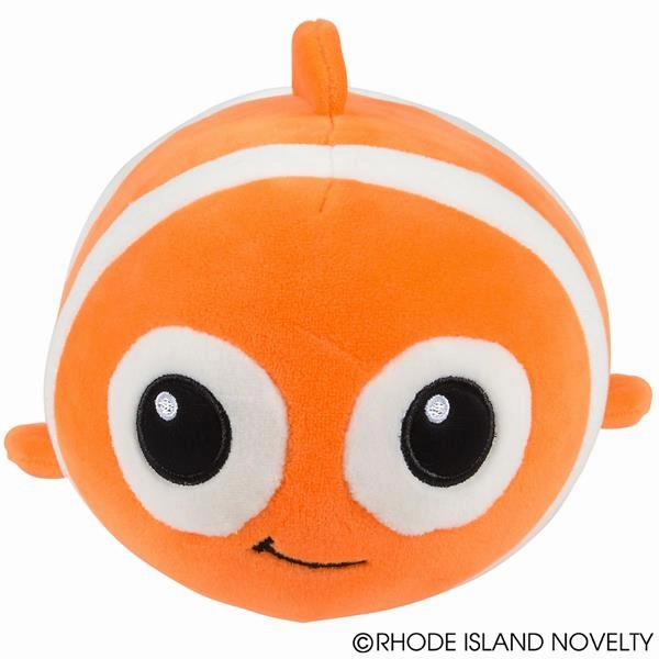 Rhode Island Novelty Toys Rhode Island Novelty 8" Puffers Clown Fish Plush