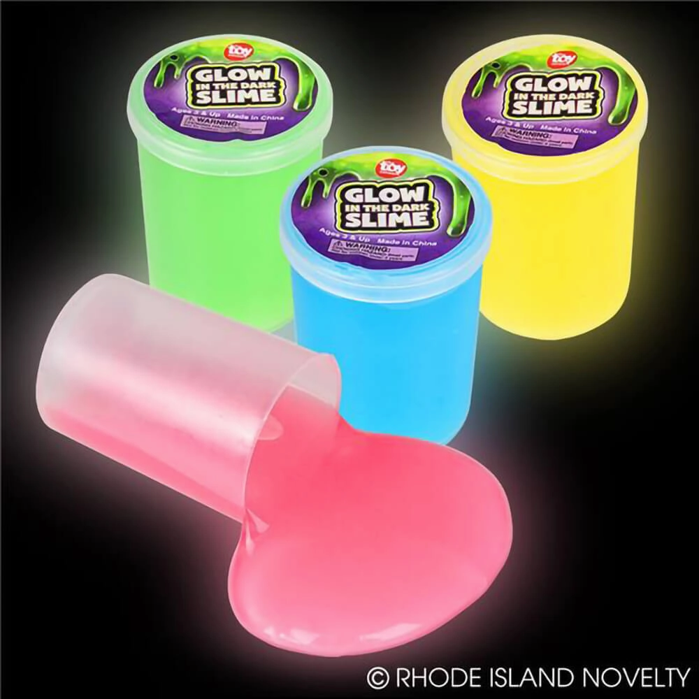 Rhode Island Novelty Toys The Toy Network Glow-in-the-Dark Slime