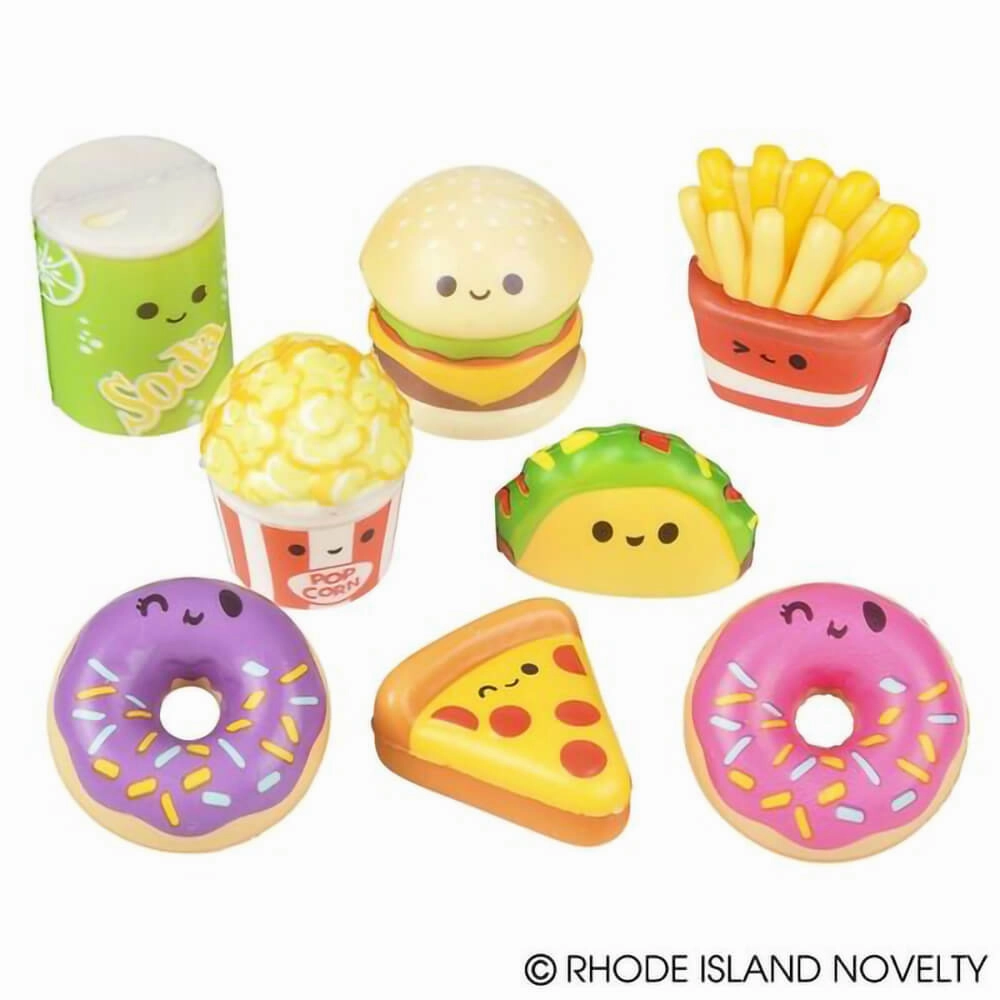 Rhode Island Novelty Toys The Toy Network Micro Squish Slow Rising Fun Foods (Styles Vary)