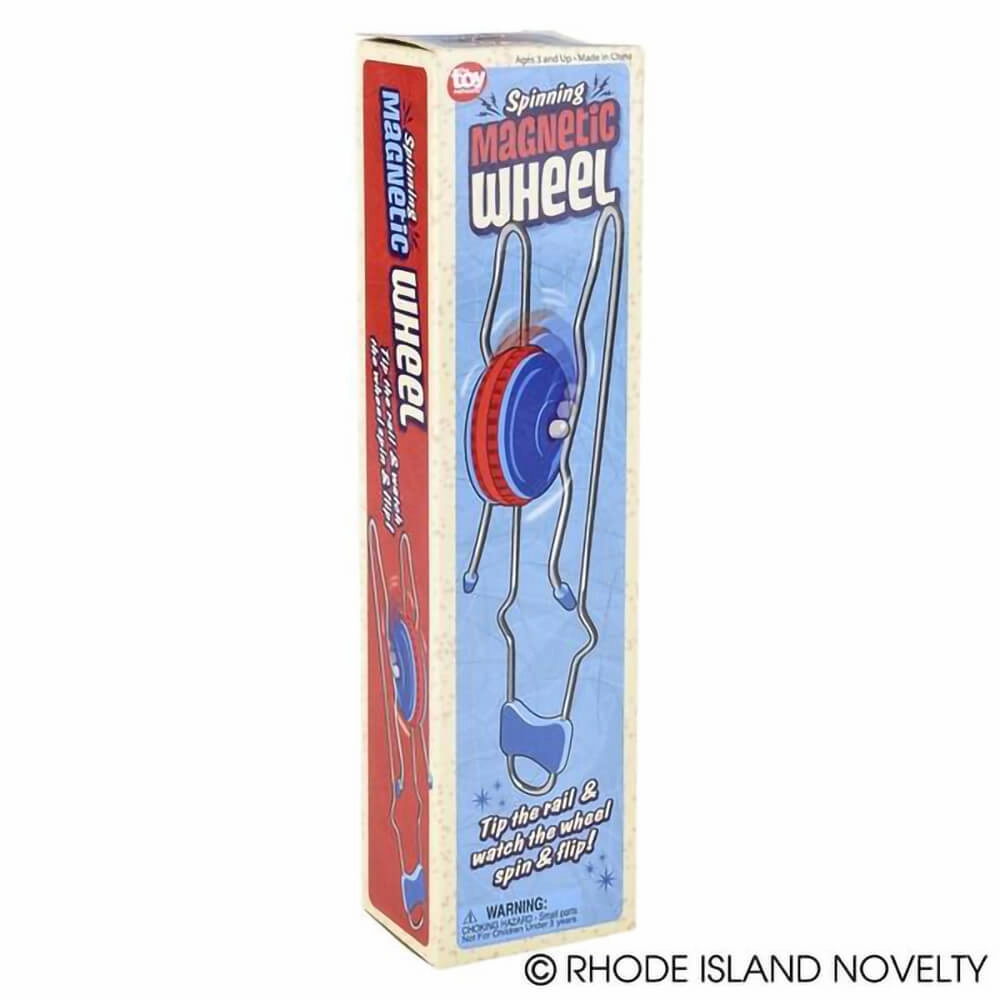 Rhode Island Novelty Toys The Toy Network Spinning Magnetic Wheel