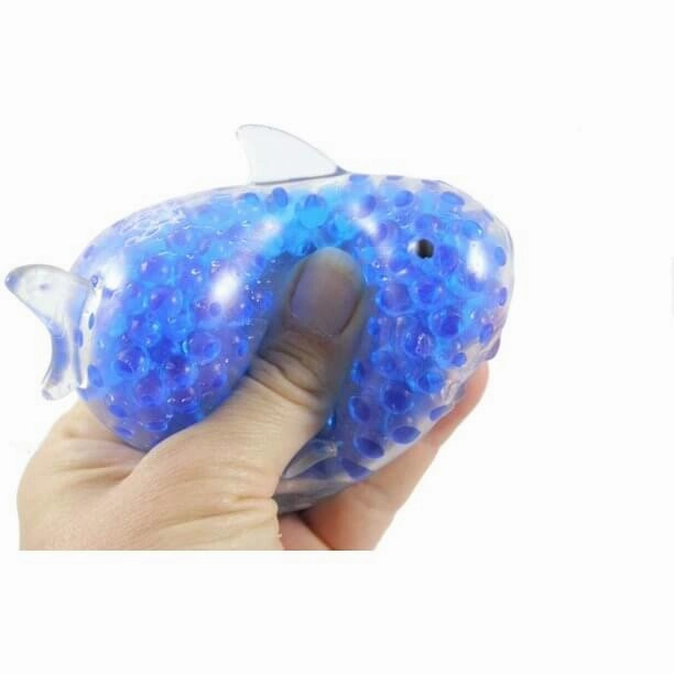 Rhode Island Novelty Toys Toy Network Squeezy Bead Shark