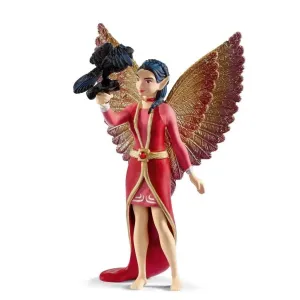 Schleich Toys Nuray With Munyn the Raven