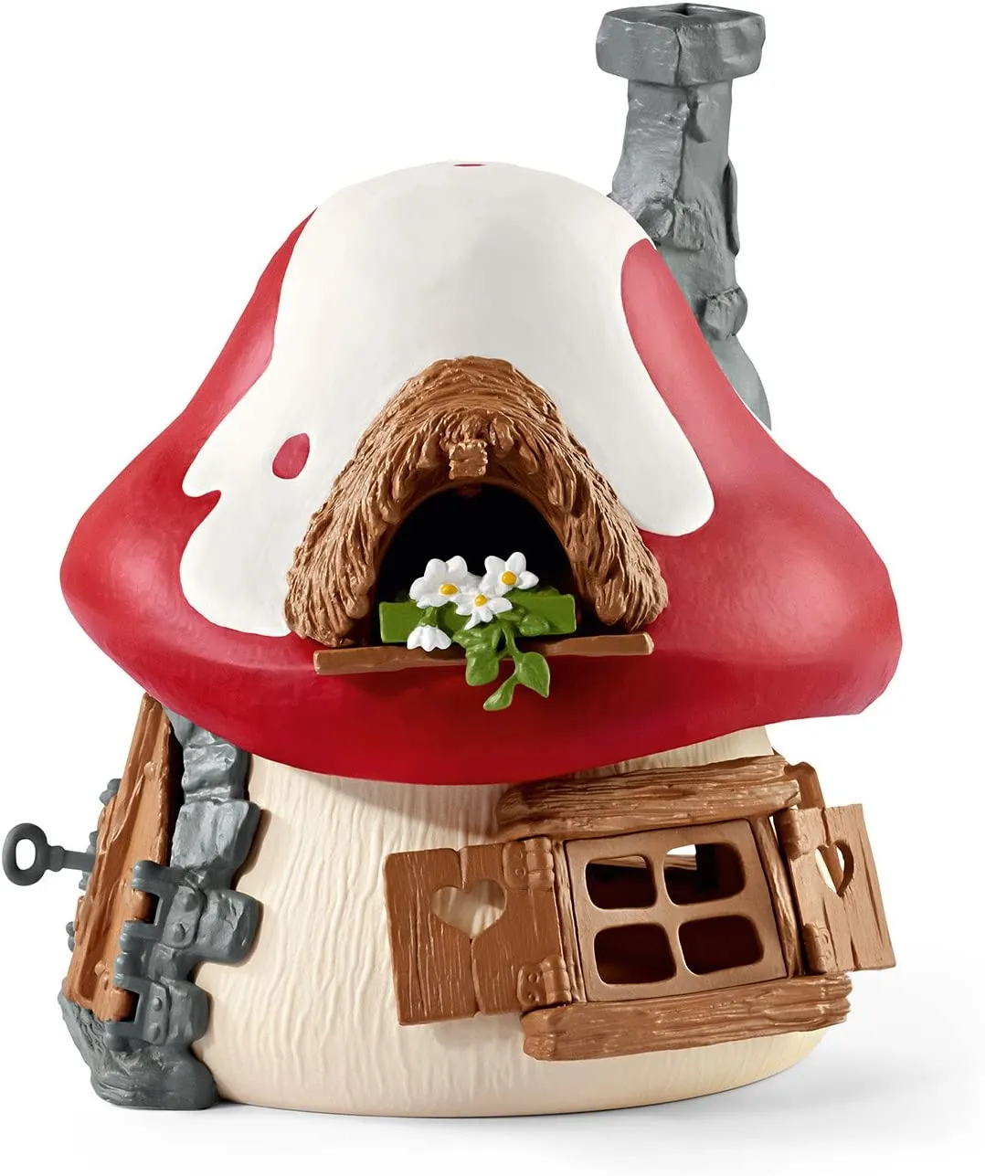 Schleich Toys Schleich 20803 Smurf House with 2 Figurines, Multicoloured