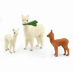 Schleich Toys Alpaca Set
