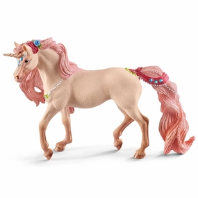Schleich Toys Bayala - Decorated Unicorn Mare