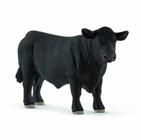 Schleich Toys Black Angus Bull
