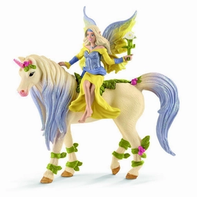 Schleich Toys Fairy Sera with Blossom Unicorn