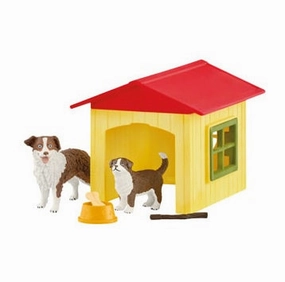 Schleich Toys Farm World Friendly Dog House