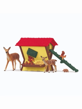 Schleich Toys Feeding The Forest Animals