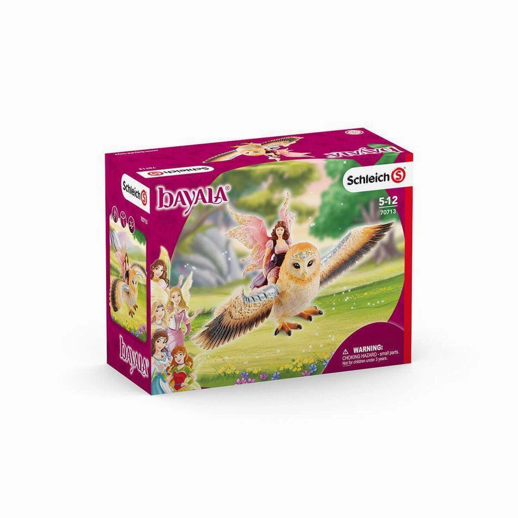 Schleich Toys Glam Owl-Fairy in Flight