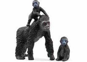 Schleich Toys Gorilla Family