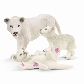 Schleich Toys Lion Mother with Cubs