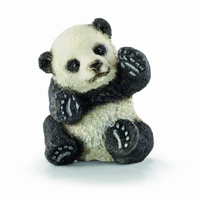 Schleich Toys Panda Cub, Playing