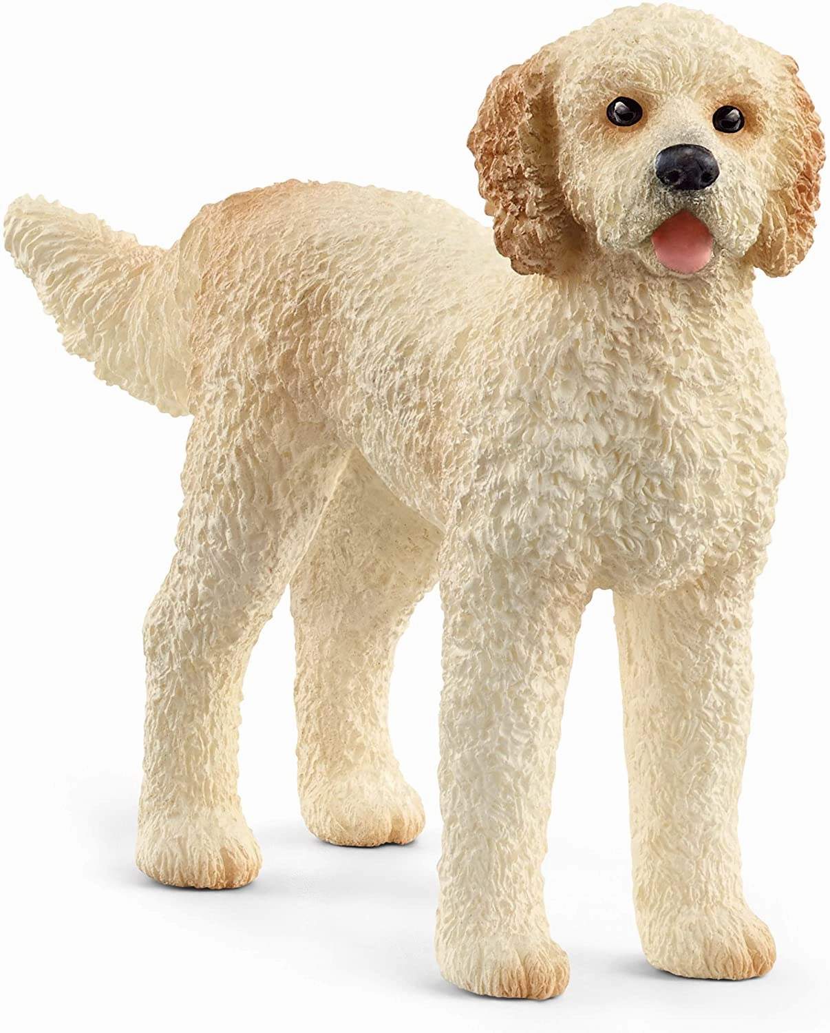 Schleich Toys SCHLEICH 13939 Farm World Goldendoodle Figurine,Multicoloured