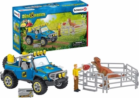 Schleich Toys Schleich 41464 Off-road Vehicle with Dino Outpost Dinosaurs