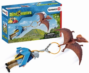 Schleich Toys Schleich 41467 Dinosaurs Jetpack Chase