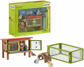 Schleich Toys Schleich 42420 Rabbit Hutch