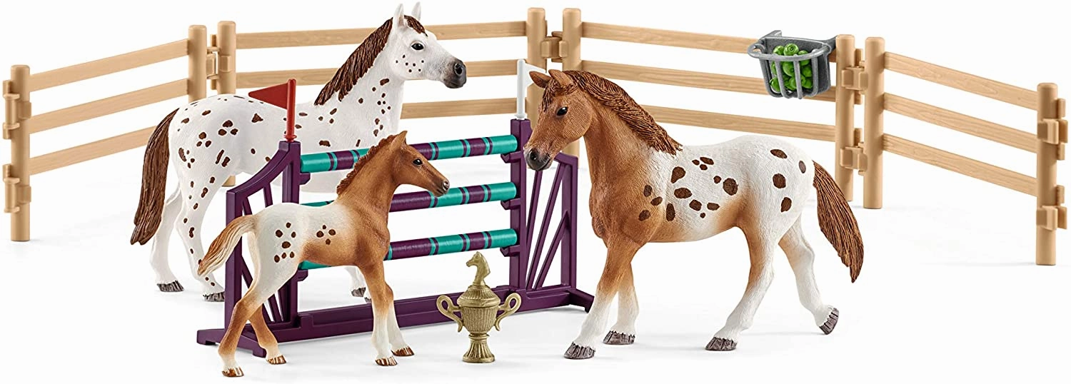 Schleich Toys Schleich 42433 Horse Club Lisas Tournament Training