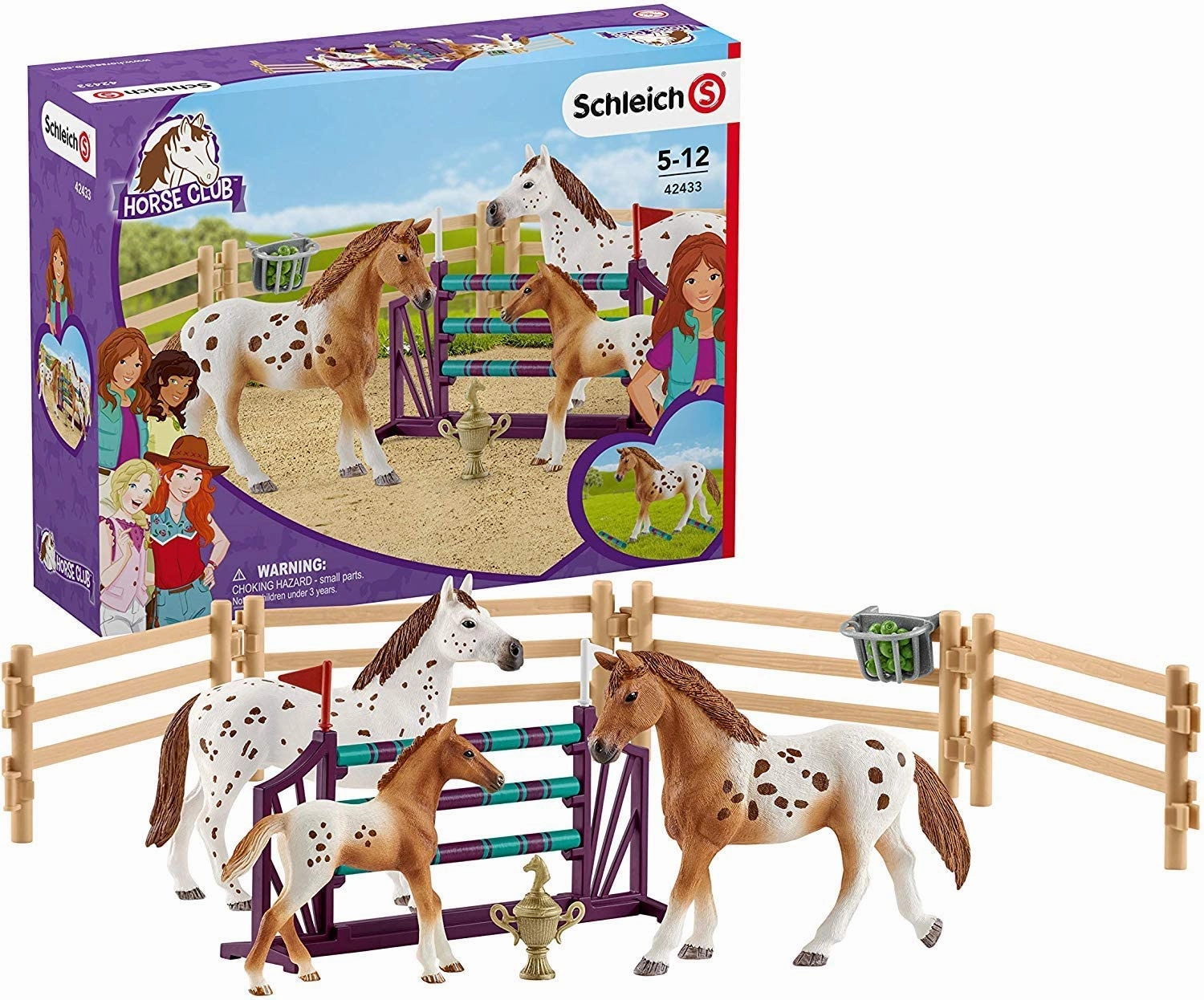 Schleich Toys Schleich 42433 Horse Club Lisas Tournament Training