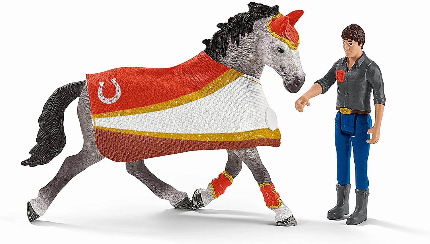 Schleich Toys Schleich 42443 Horse Club Mia's Vaulting Set