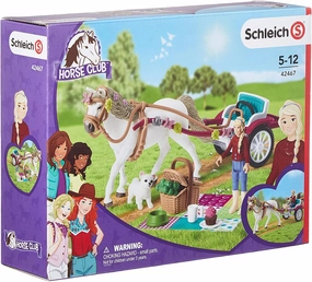Schleich Toys Schleich 42467 Small Carriage for the Big Horse Show Horse Club