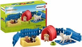 Schleich Toys Schleich 42480 Farm World Puppy Pen
