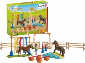 Schleich Toys Schleich 42481 Farm World Pony Agility Training
