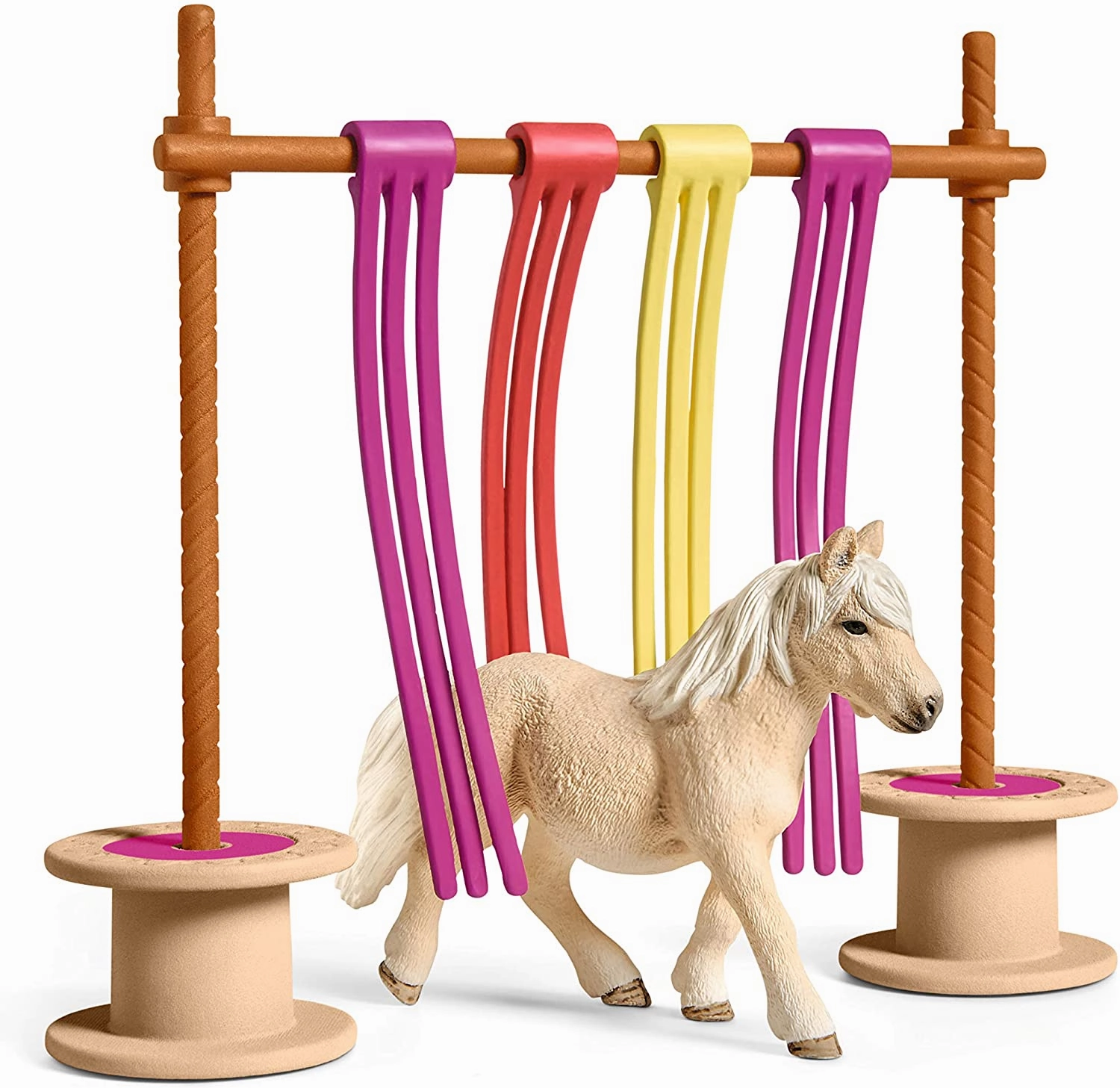 Schleich Toys Schleich 42484 Farm World Pony Curtain Obstacle