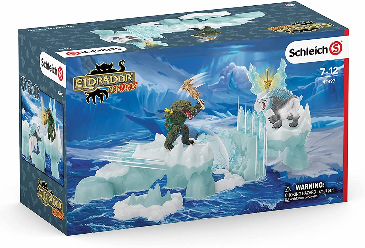 Schleich Toys Schleich 42497 Attack on Ice Fortress Eldrador Creatures