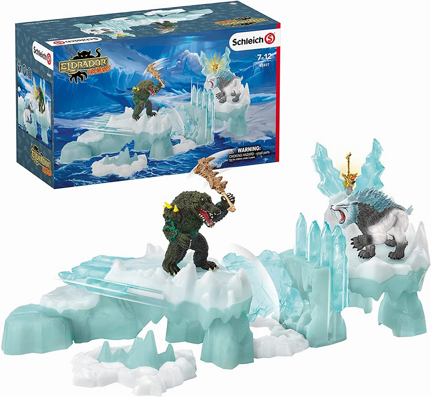 Schleich Toys Schleich 42497 Attack on Ice Fortress Eldrador Creatures