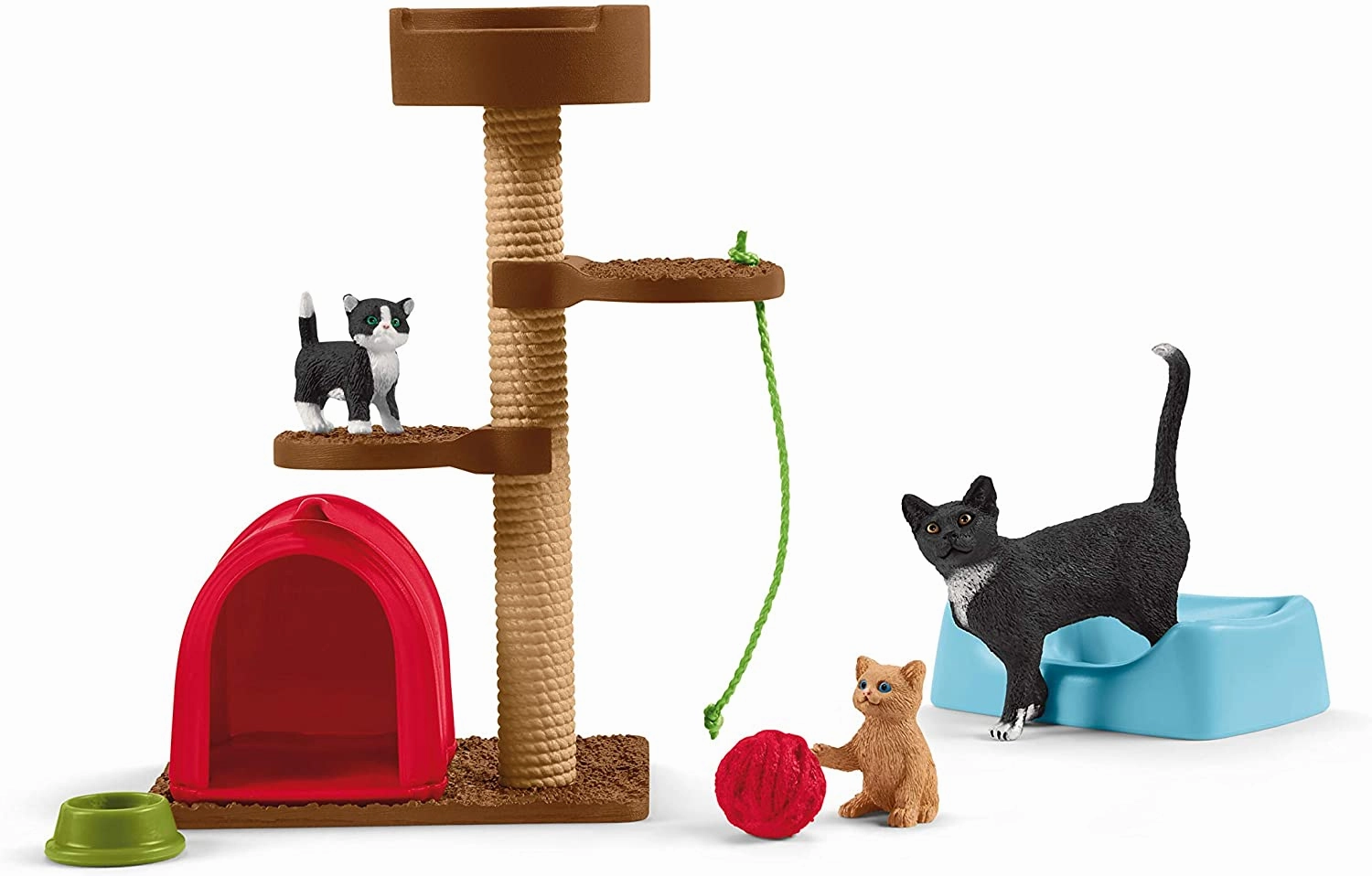 Schleich Toys Schleich 42501 Playtime for Cute Cats Farm World