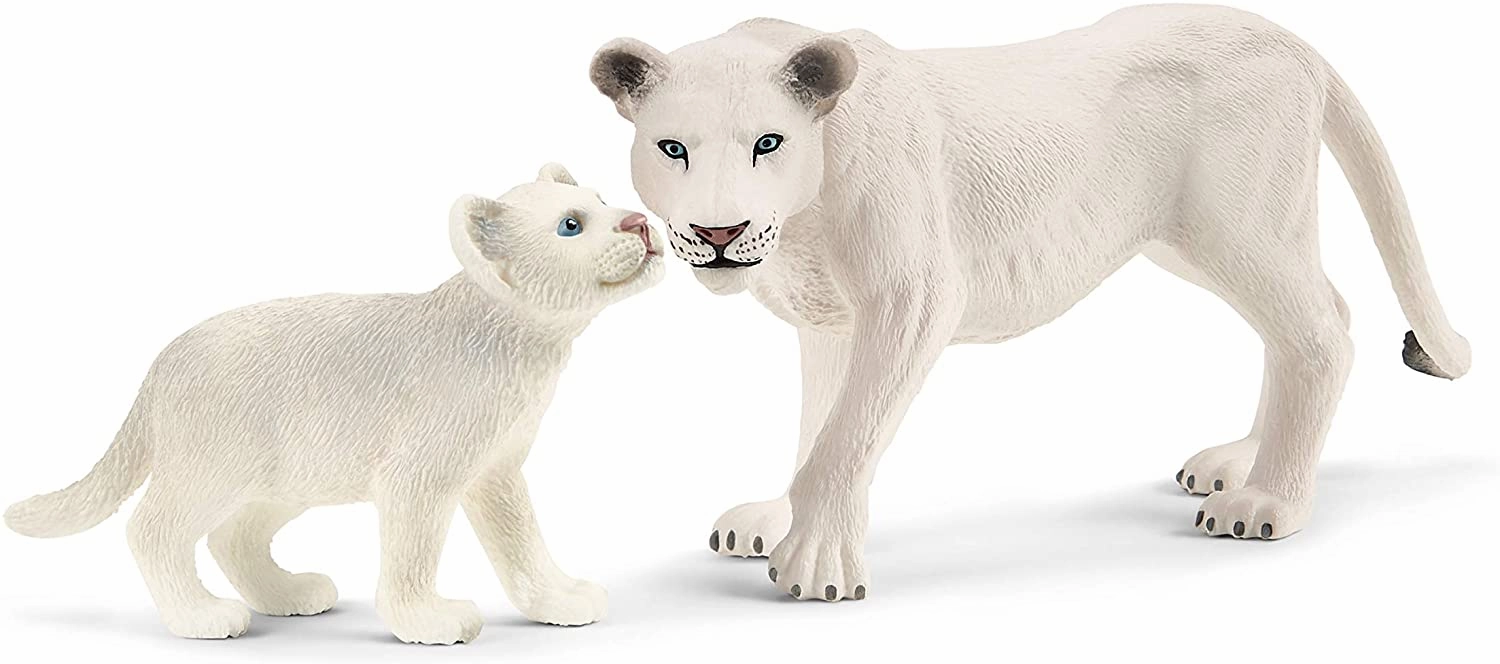 Schleich Toys Schleich 42505 Lion Mother with Cubs Wild Life