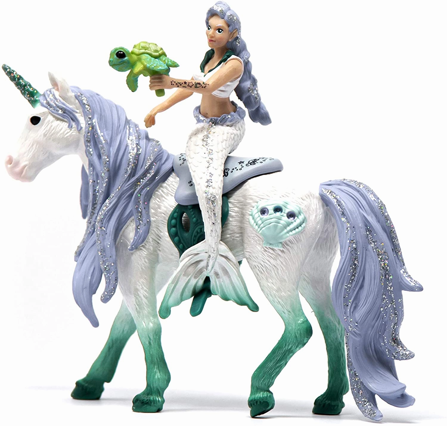 Schleich Toys Schleich 42509 mermaid Riding on Sea Unicorn Bayala