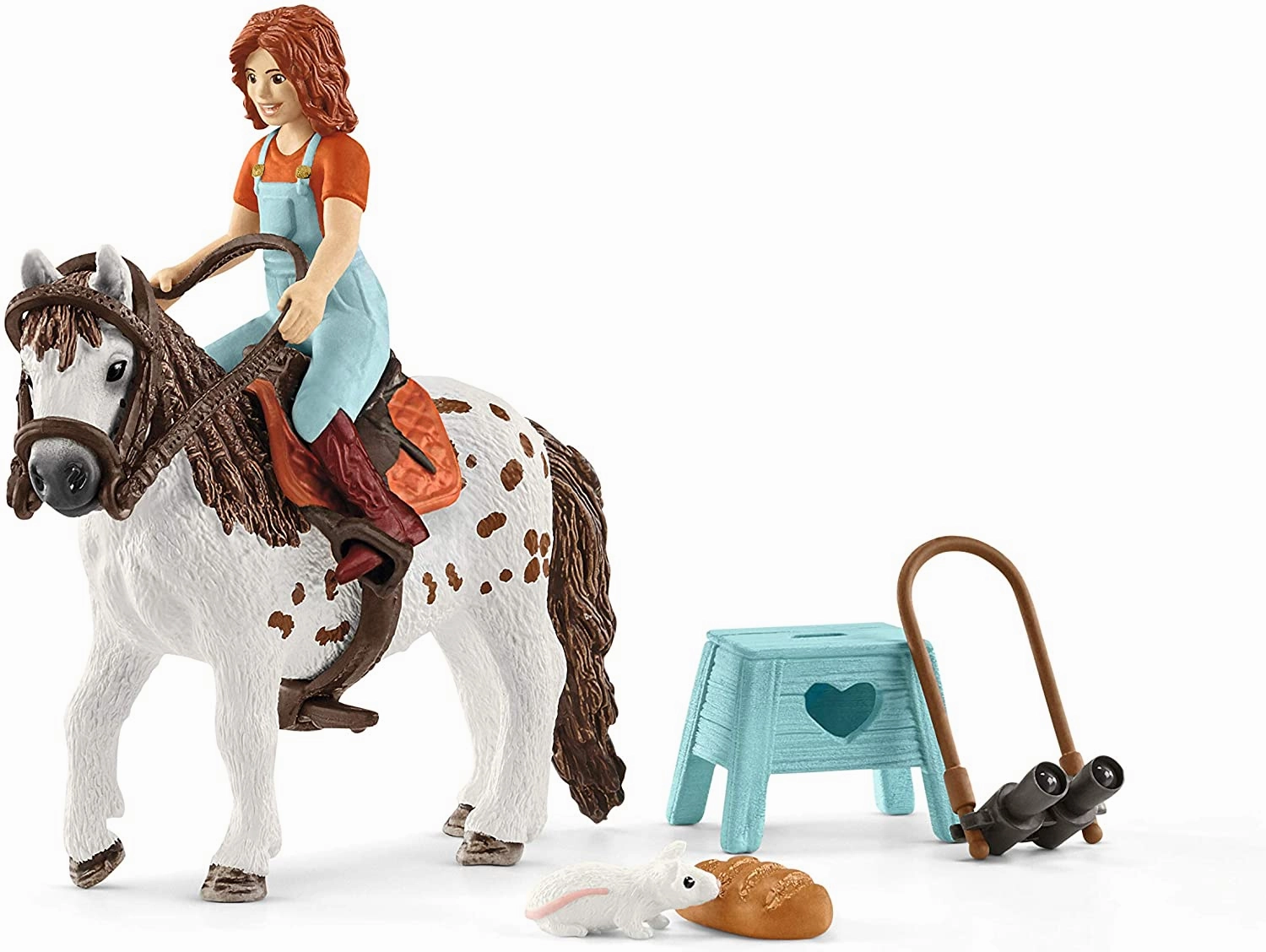 Schleich Toys Schleich 42518 Mia & Spotty Horse Club figurine