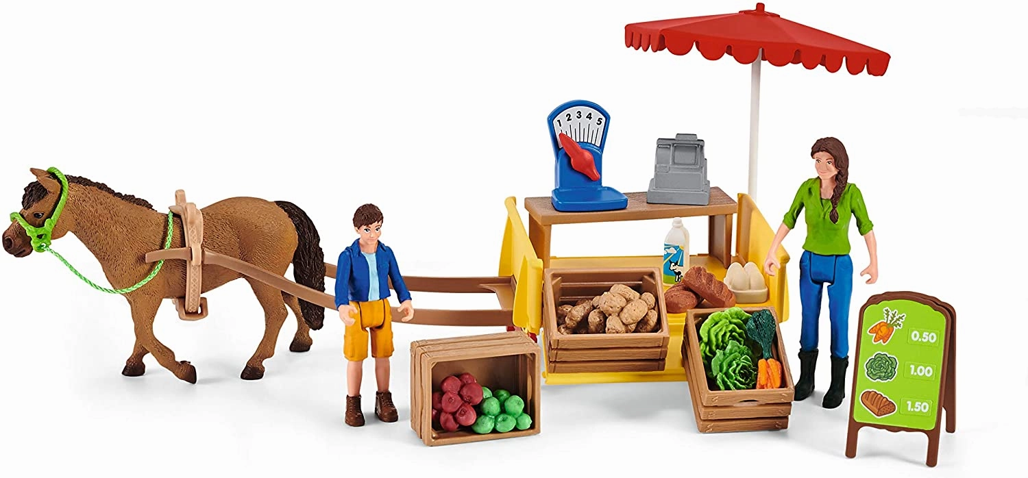 Schleich Toys Schleich 42528 Farm World Sunny Day Mobile Farm Stand